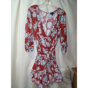 Who What Wear Romper Floral dress Large